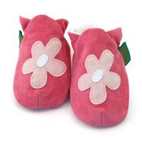 Funky Soft Soles Shoes - Funky Cerise Flower